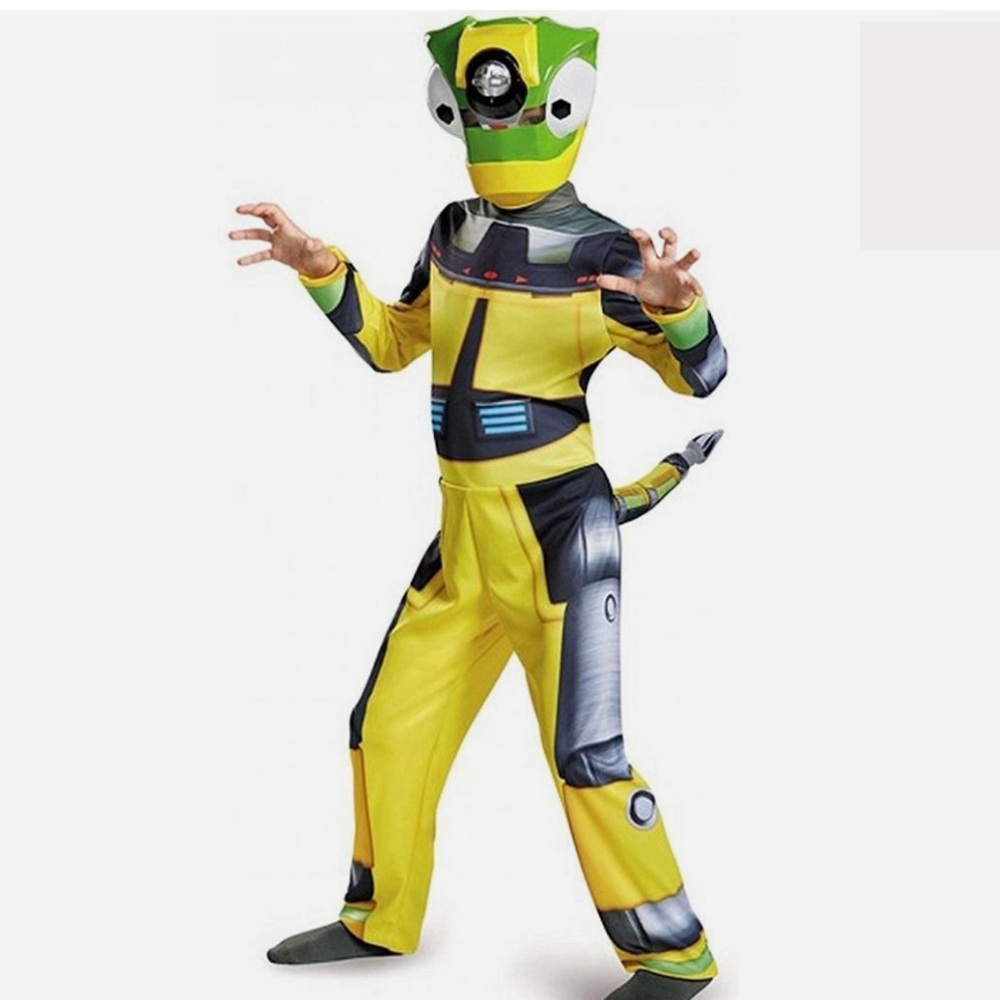 DinoTrux Kids Boys 2 Pieces Dress Up Halloween Costume - Size Small (4-6)